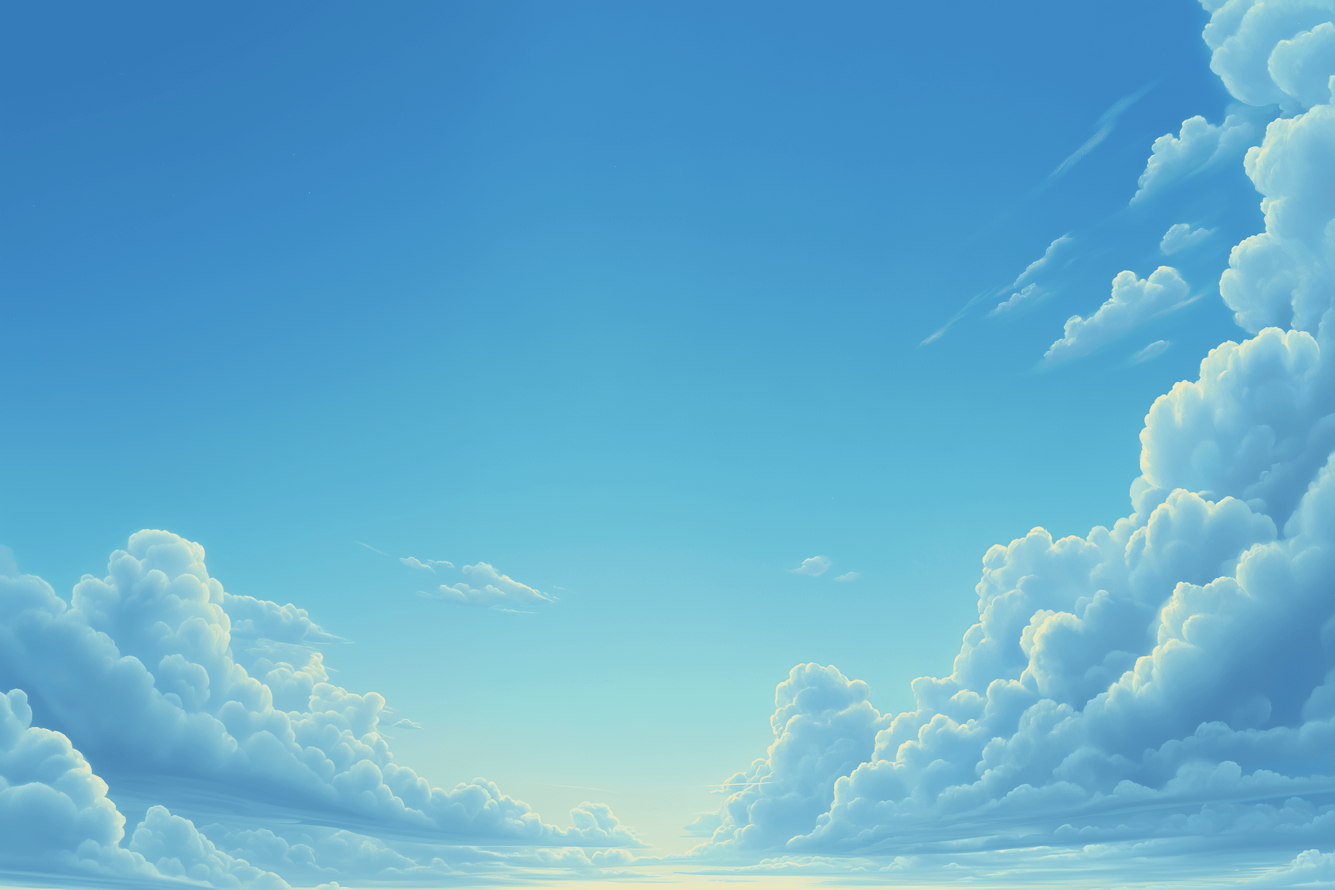 Background clouds