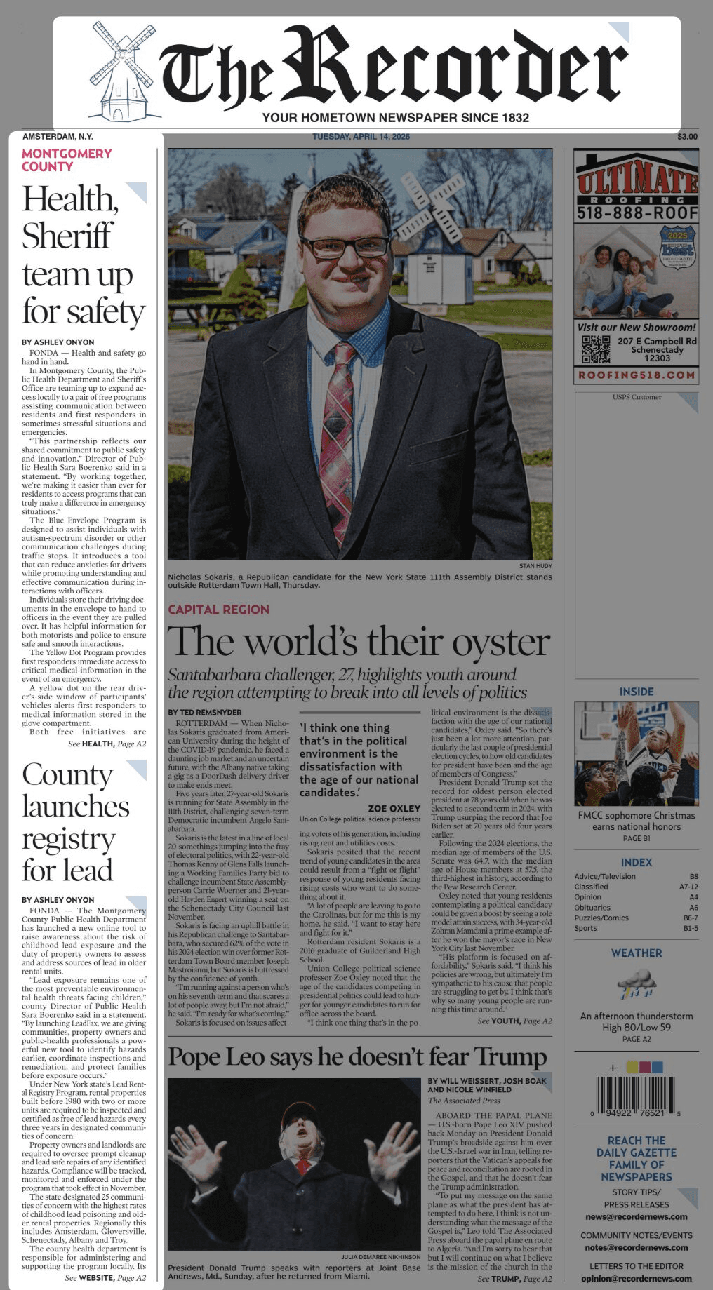 Local newspaper coverage of Montgomery County’s public health programs